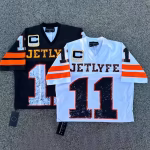 YUJIA Custom Men’s Rugby Jersey T-Shirt Wholesale Quick Dry Cotton Polyester Fabric Top Mesh Patchwork Letter Custom Garment