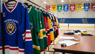 Custom Hockey Jerseys for Schools: Size, Color, and Logo Tips